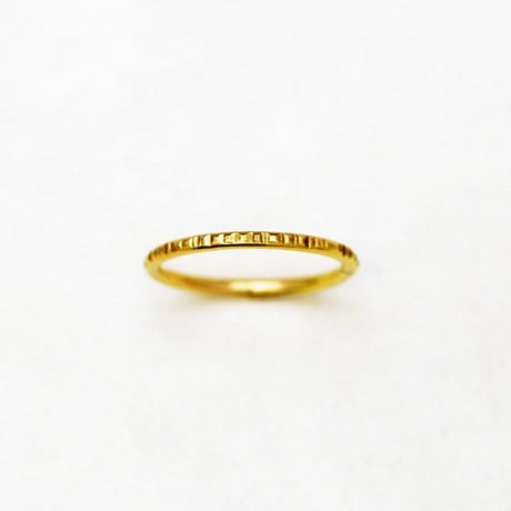 デザインを選べるセミオーダーリング【幅1.4mm】｜K18イエローゴールド ｜[10min Ring]