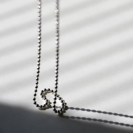 チェーンネックレスBALL｜2.3mm幅｜シルバー925｜ 【Laugh＆Yoke】｜Artisan Works