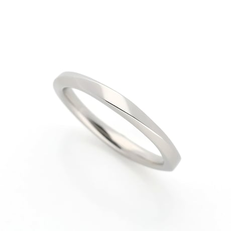 カトル ペアリング【無料内側刻印＆選べる宝石】｜幅2.0mm or 2.5mm ｜シルバー925｜Atelier CraM