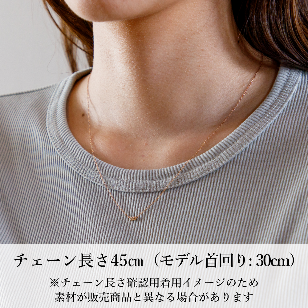 大切な人の宝石を紡ぐネックレス【選べる誕生石-2石-】｜シルバー925