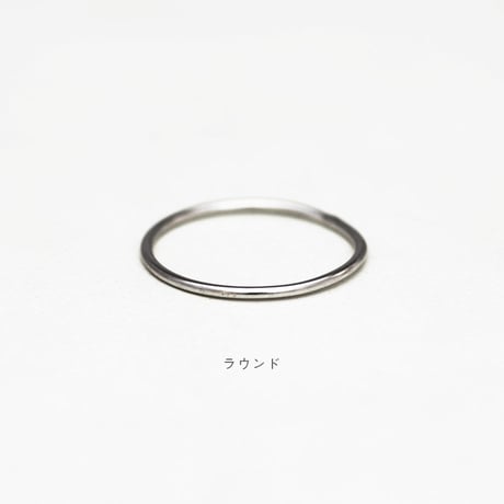 デザインを選べるセミオーダーリング【幅1.0mm】｜プラチナ｜[10min Ring]