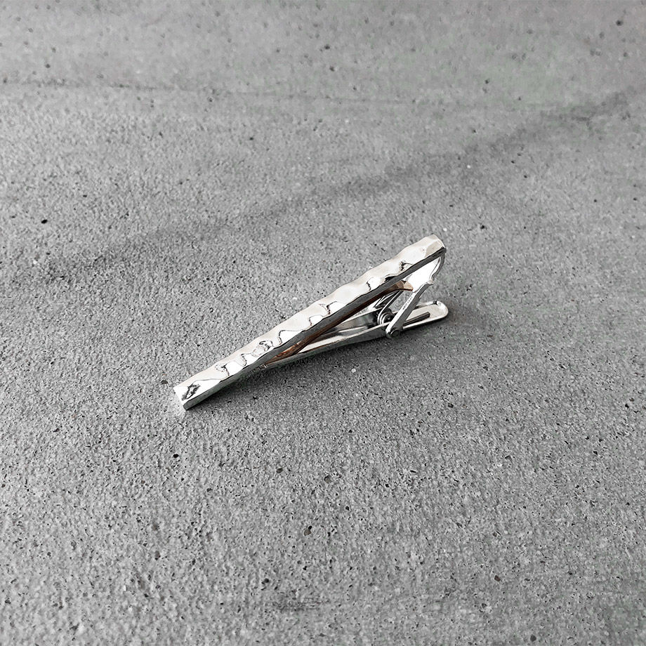 ネクタイピン（タイクリップ)【GT-002】 ｜Silver925｜[Artisan Work