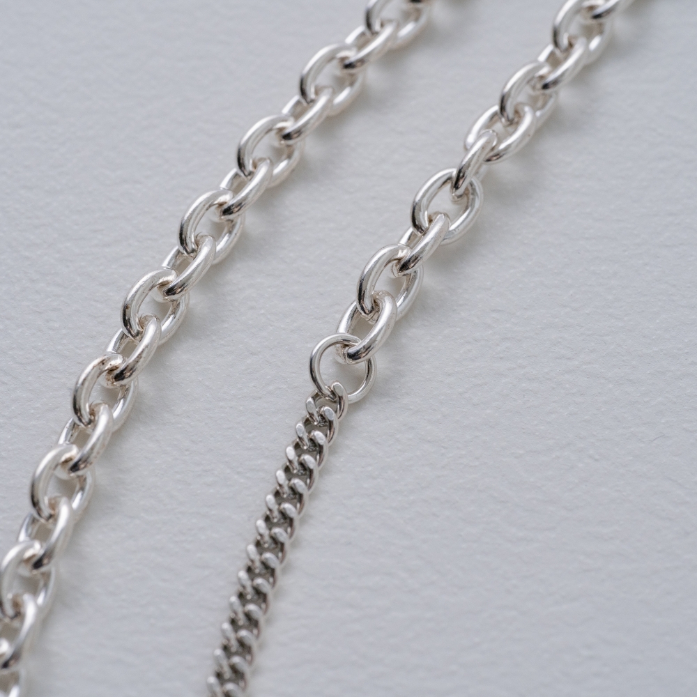 シルバーチェーンネックレス(AWO-155)|Silver925|ONE OFF シルバーチェーンネックレス(AWO-155)|Silver925|ONE OFF