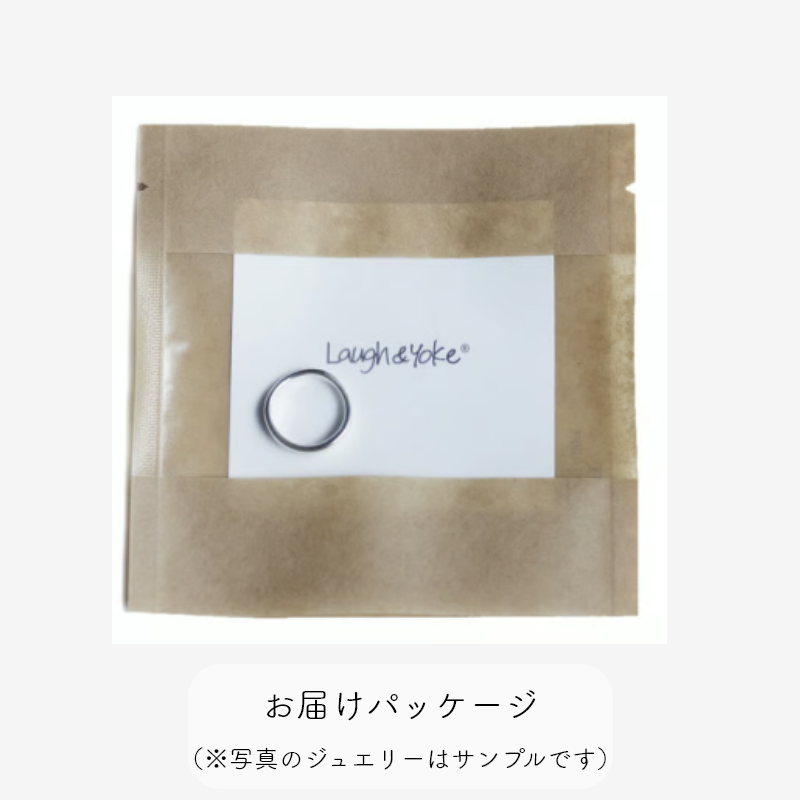 八角形リングOCTAGON｜4.7mm幅｜シルバー925｜ 【Laugh＆Yoke】｜Arti