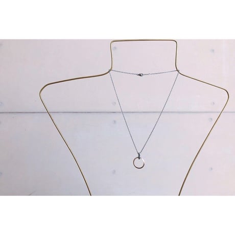 【EXCLUSIVE】リングホルダーネックレス Artisan Works別注【金属アレルギー対応】｜サージカルステンレス