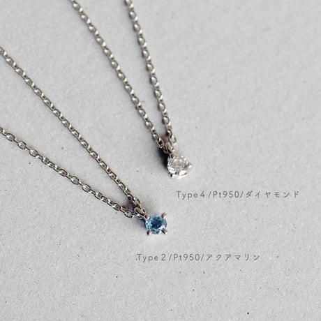 Birthday Stone Necklace 誕生石ネックレス【5.7.9月】｜K18YG｜[Artisan Works]