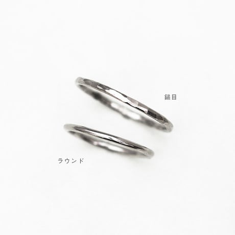 デザインを選べるセミオーダーリング【幅1.4mm】｜プラチナ｜[10min Ring]