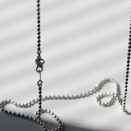 チェーンネックレスBALL｜2.3mm幅｜シルバー925｜ 【Laugh＆Yoke】｜Artisan Works
