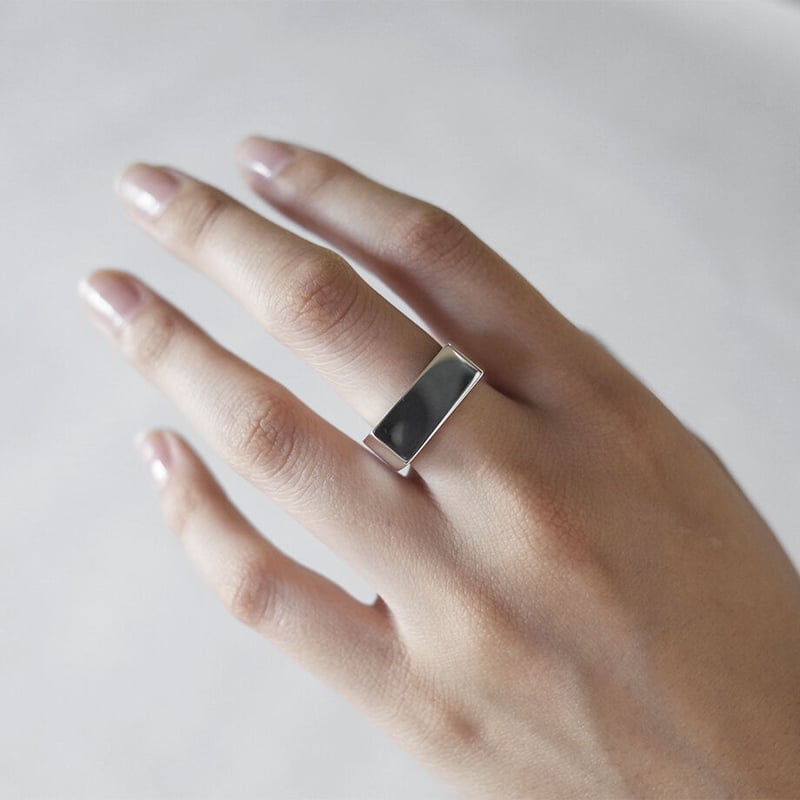 シルバー リング 紋銀 925 印台 リング,シルバー925,印台 | SILVER KYASYA