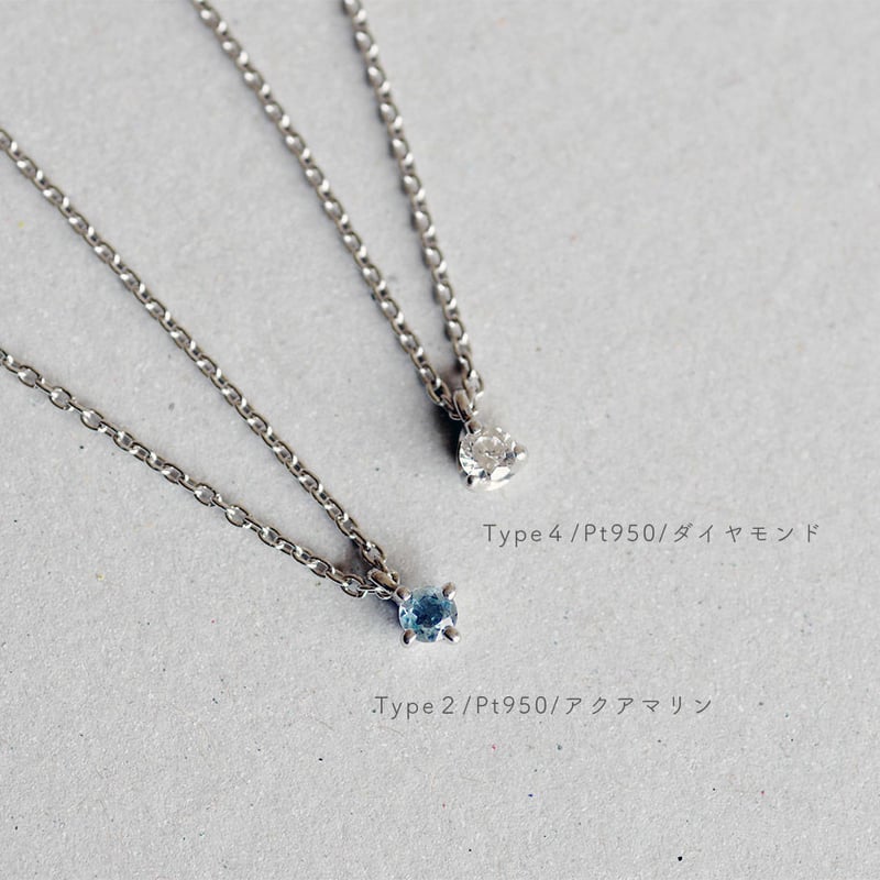 Birthday Stone Necklace 誕生石ネックレス【Type1-C】｜K18YG...