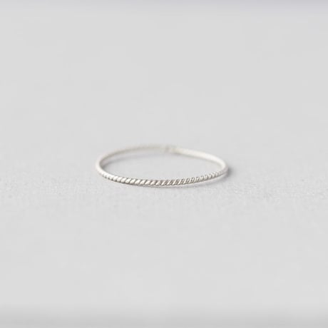 より線 S｜Silver925｜[10min Ring]