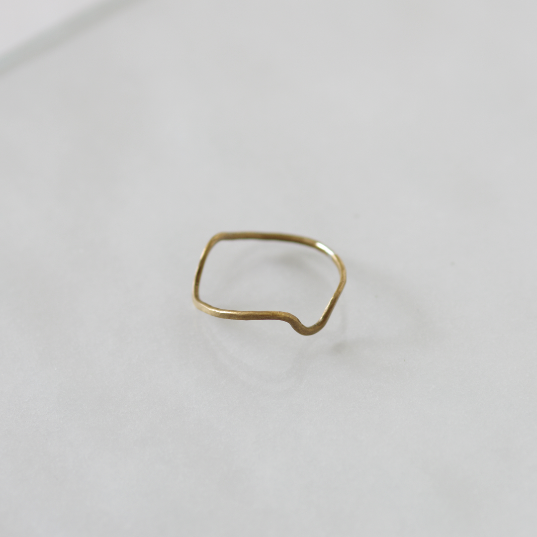 華奢な指輪 Zリング｜真鍮 Brass｜[10min Ring] | Artisan Work