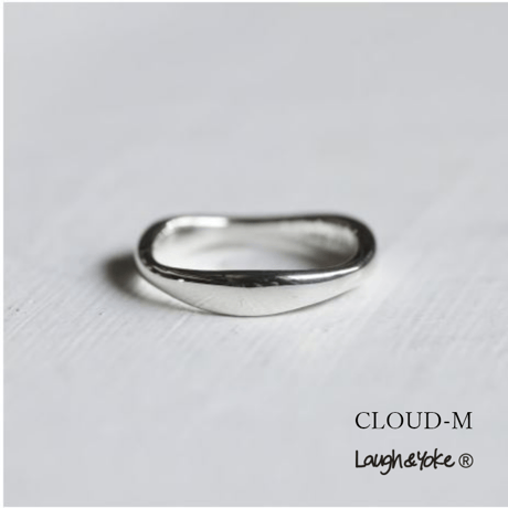 ゆらぎデザインリング CLOUD-M｜シルバー925｜ 【Laugh＆Yoke】｜Artisan Works
