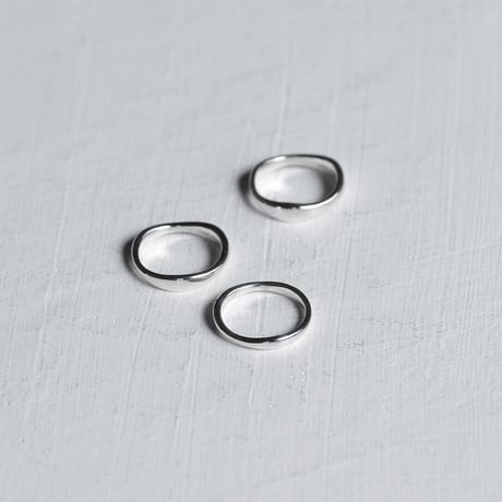 ゆらぎデザインリングCLOUD-L｜シルバー925｜ 【Laugh＆Yoke】｜Artisan Works