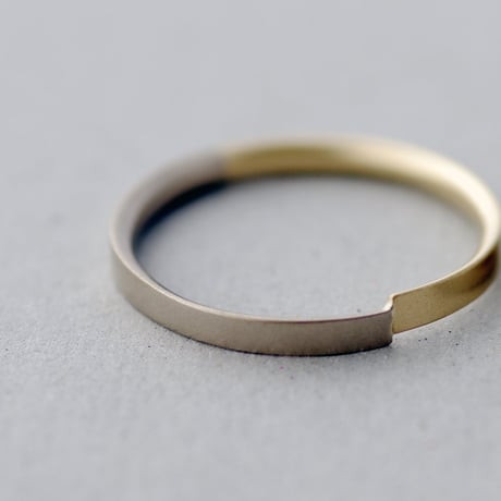 マリッジリング・結婚指輪【2本セット/Nodus（ノードス）】｜ プラチナ×K18PG,K18BG×K18YG / Combination｜[Artisan Works]