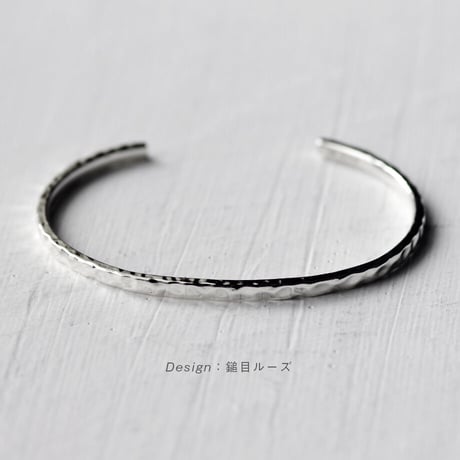 選べるデザインバングル【カスタムオーダー・バングル】｜Silver925｜Atelier CraM