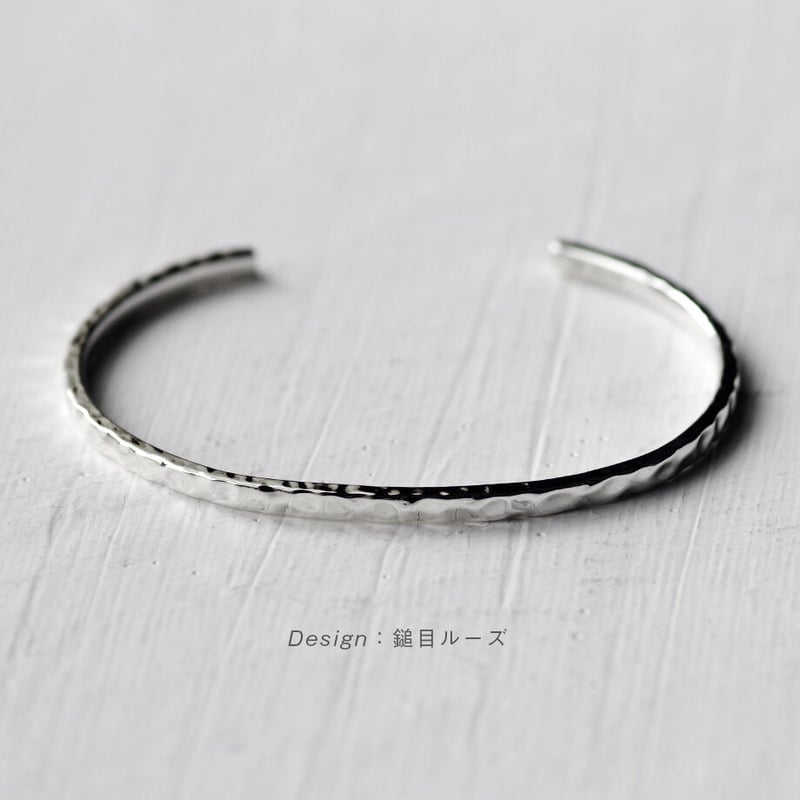 SILVER925 PLAINDESIGN BRACELET/シルバー/バングル SILVER925 PLAINDESIGN BRACELET/シルバー/バングル