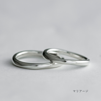 マリアージ ペアリング2本セット【無料内側刻印＆選べる宝石】｜幅2.3mm/2.5mm｜シルバー925｜Atelier CraM