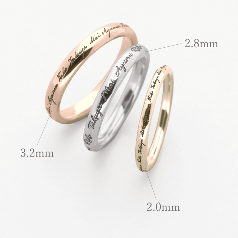 ファミリーリング（Bague Lettre-バーグ レトル）|大切な絆を文字で