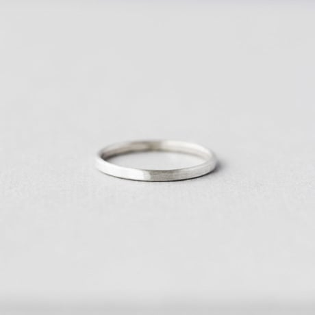 つや消し鎚目リング｜Silver925｜[10min Ring]
