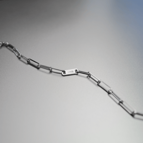 チェーンブレスレットTERNARY-0｜4.3mm幅｜シルバー925｜ 【Laugh＆Yoke】｜Artisan Works
