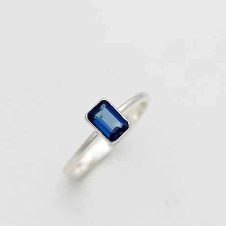 Synthetic  サファイアリング｜SILVER925 ｜[Artisan Works]