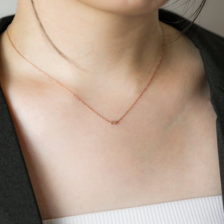 大切な人の宝石を紡ぐネックレス【選べる誕生石-2石-】｜K18イエローゴールド｜Family Necklace（ファミリーネックレス）｜Artisan Works
