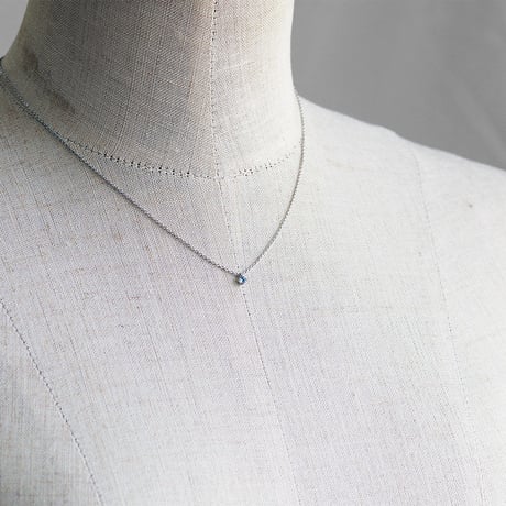 Birthday Stone Necklace 誕生石ネックレス【5.7.9月】｜Pt950｜[Artisan Works]