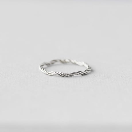 こよりリング｜Silver925 ｜ [10min Ring]