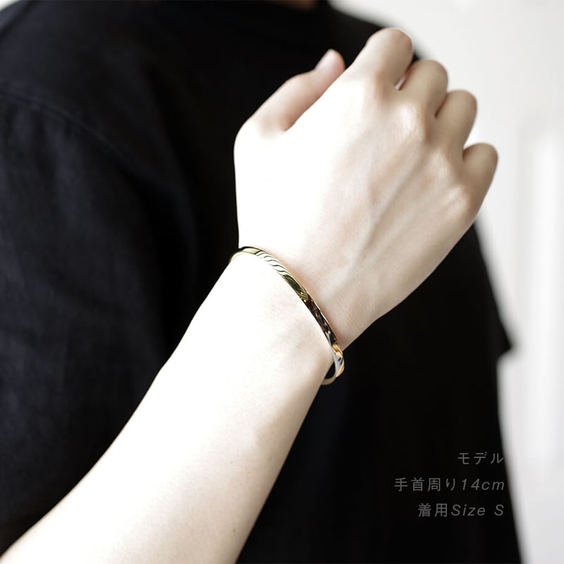 galcia バングル シルバー×ブラスコンビ galcia バングル シルバー×ブラスコンビ galcia バングル