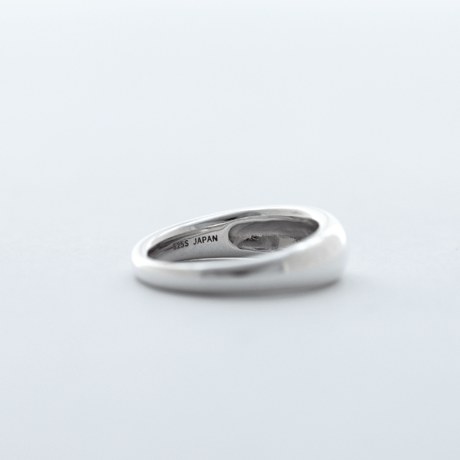 大ぶり甲丸リングOval-LL｜6.1mm｜シルバー925｜ 【Laugh＆Yoke】｜Artisan Works