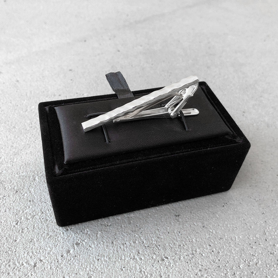 ネクタイピン（タイクリップ)【GT-002】 ｜Silver925｜[Artisan Work