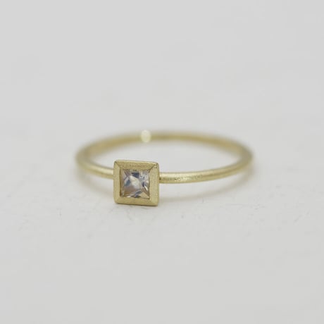 華奢なフクリン指輪【Birth Stone】｜K10イエローゴールド｜ [Artisan Works]