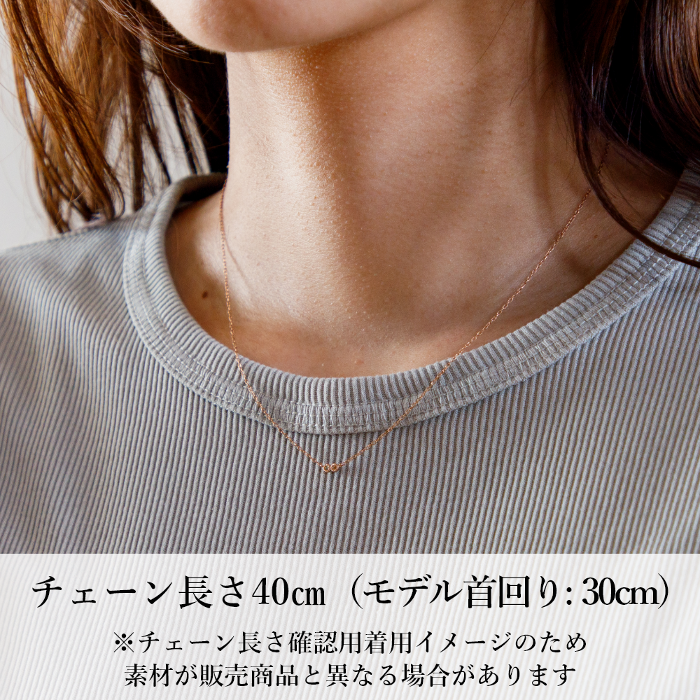 大切な人の宝石を紡ぐ【2石】-Family Necklace（ファミリーネックレス