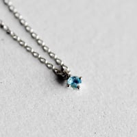 Birthday Stone Necklace 誕生石ネックレス【5.7.9月】｜Pt950｜[Artisan Works]