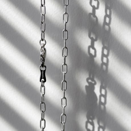 チェーンネックレスAZUKI｜3.0mm幅｜シルバー925｜ 【Laugh＆Yoke】｜Artisan Works