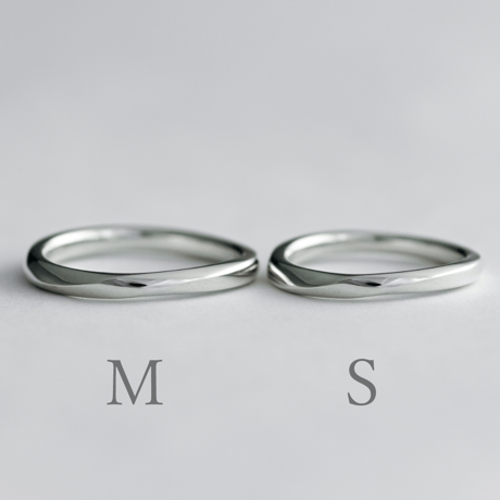 マリアージ ペアリング2本セット【無料内側刻印＆選べる宝石】｜幅2.3mm/2.5mm｜シルバー925｜Atelier CraM