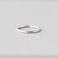 リング ラウンド M｜Silver925｜[10min Ring]