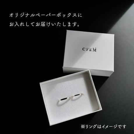 異素材コンビリング Nature【ゆらぎのあるナチュラルデザイン】｜Silver925×K10イエローゴールド ｜[Atelier CraM]