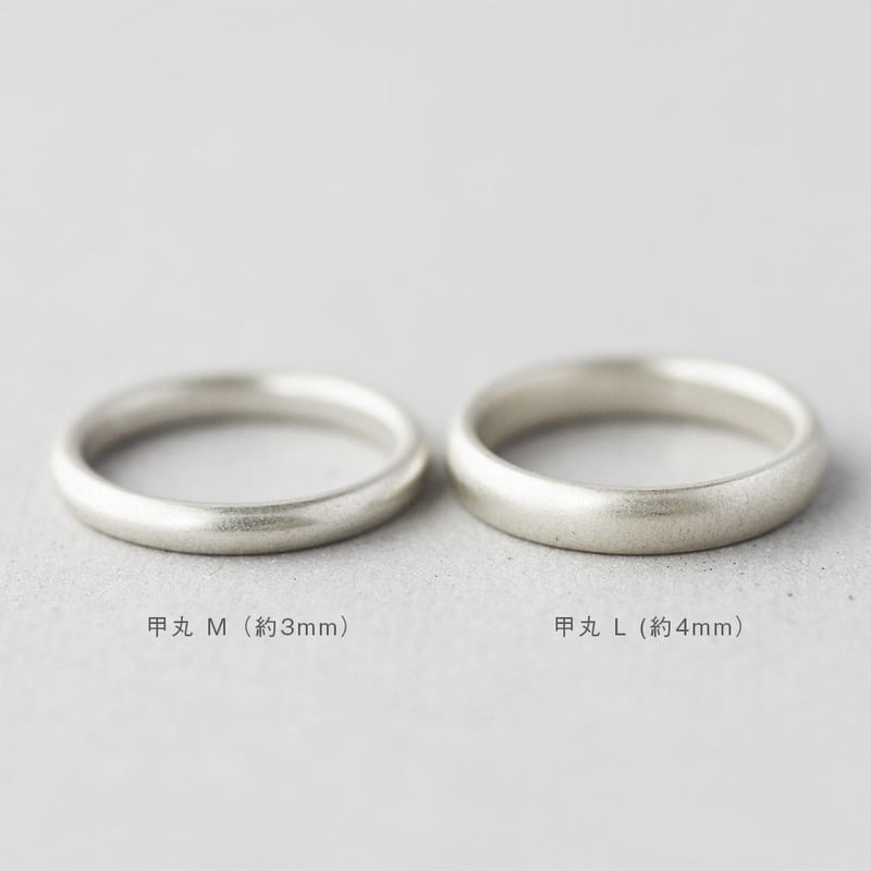 リング 甲丸 M｜Silver925｜[10min Ring] | Artisan Works