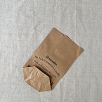 【フランス】ヴィンテージ紙袋/底マチ/筋入りハトロンB/18×13