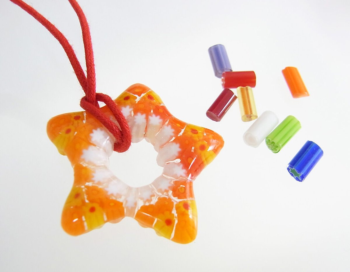 ベネチアンガラスで作るアクセサリー《限定復刻オンデマンド印刷版