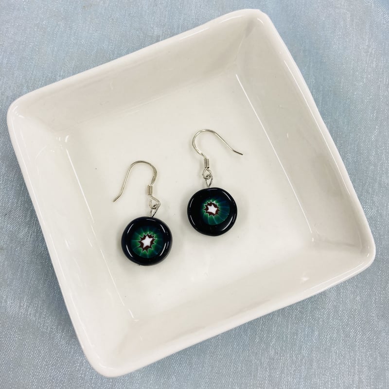 ミルフィオリピアス7（イヤリングorノンホールピアスへ変更可