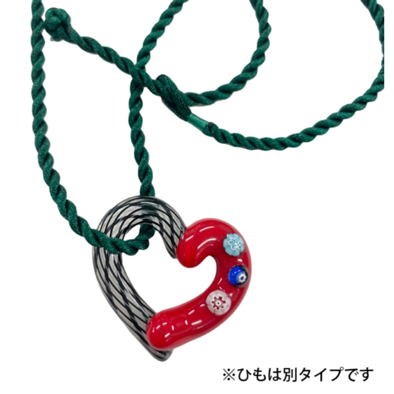 ベネツィアンガラス・ハートペンダントKIT | STUDIO SAKAMI ONLINESTORE