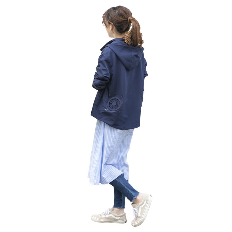 熱中症対策に❗送料無料 早い者勝ち Broad 女性向け空調服 涼美服 UV 
