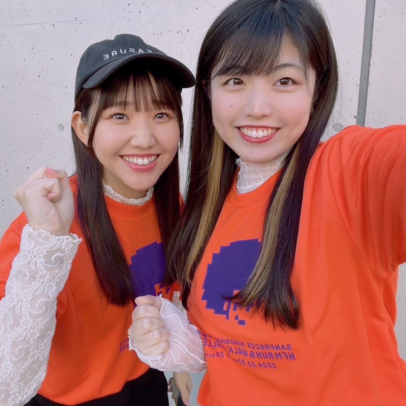 SALE☆2024オレンジ】HFMラン＆ウォークチャレンジ2024 Tシャツ | HFM S