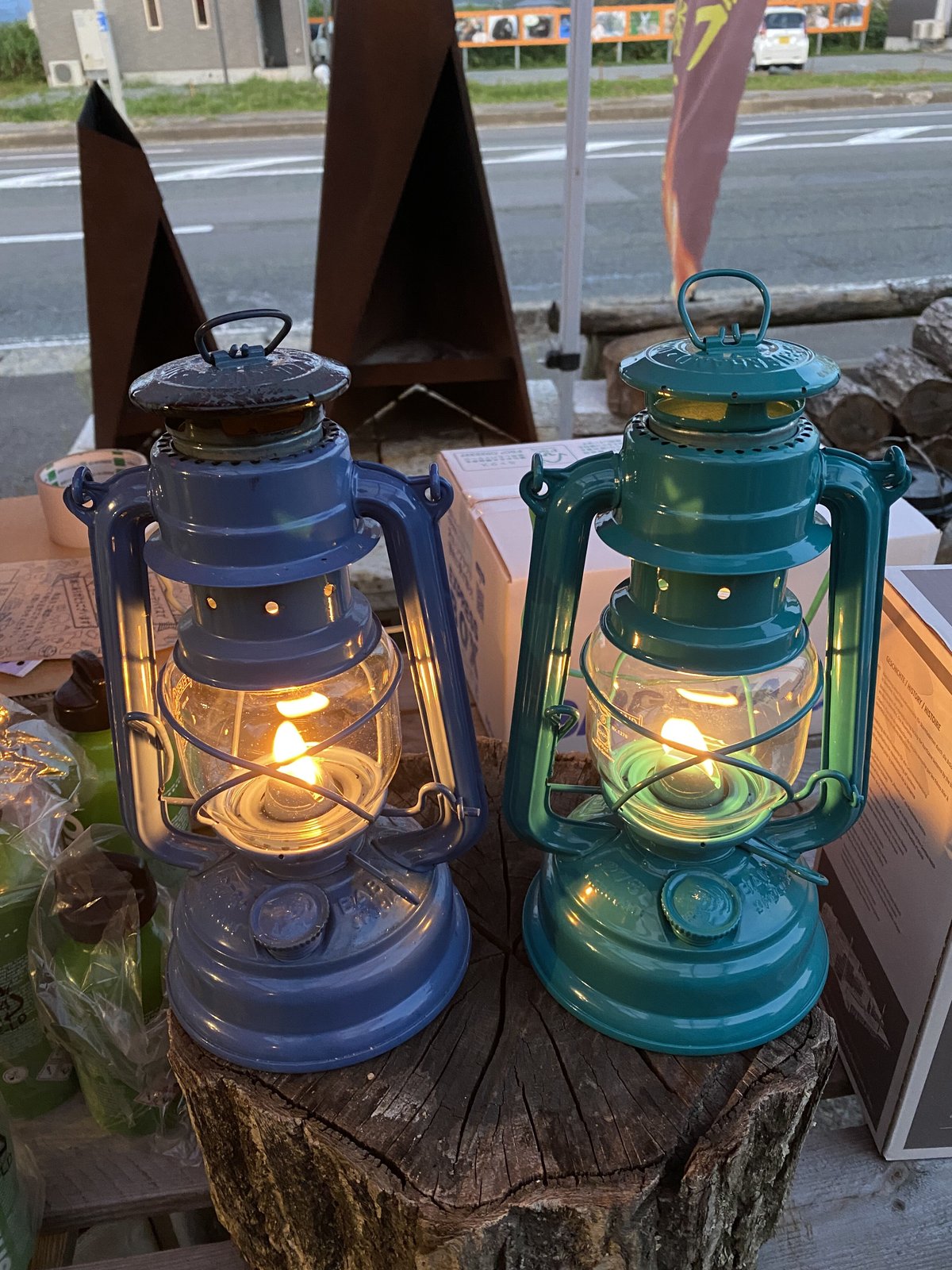 フュアハンドランタン限定カラーセット テールブルー＆ブリリアント  