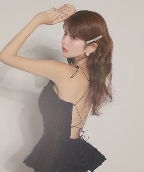 【XSサイズあり】fleurs tulle setup dress(LF4638)
