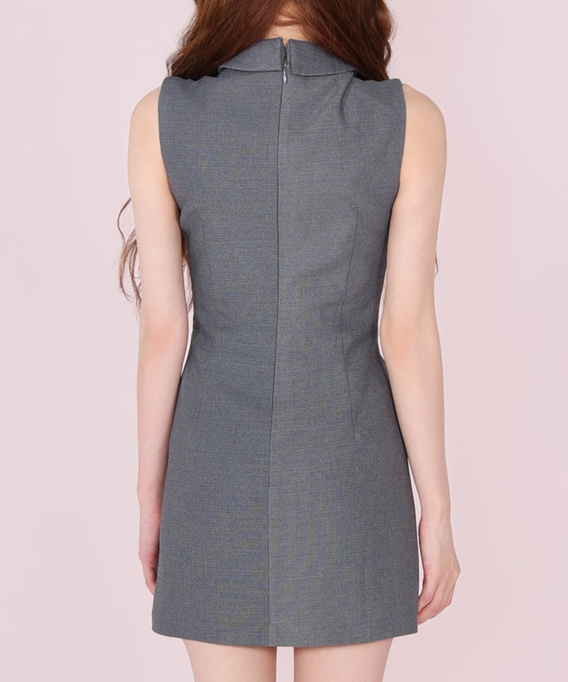 XSサイズあり】ビジューシアーチュールタイトミニキャバドレス