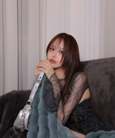 即日発送‼Pétale de brille mini dress (brille4161)